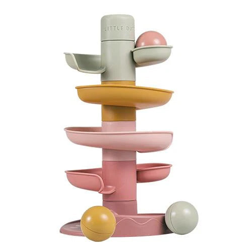 Tour en Spirale Bébé Rose LITTLE DUTCH