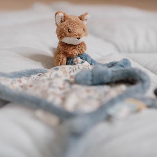 Doudou carré renard - Forest Friends LITTLE DUTCH