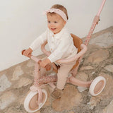 Tricycle évolutif 4 en 1 – Rose LITTLE DUTCH