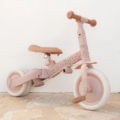 Tricycle évolutif 4 en 1 – Rose LITTLE DUTCH