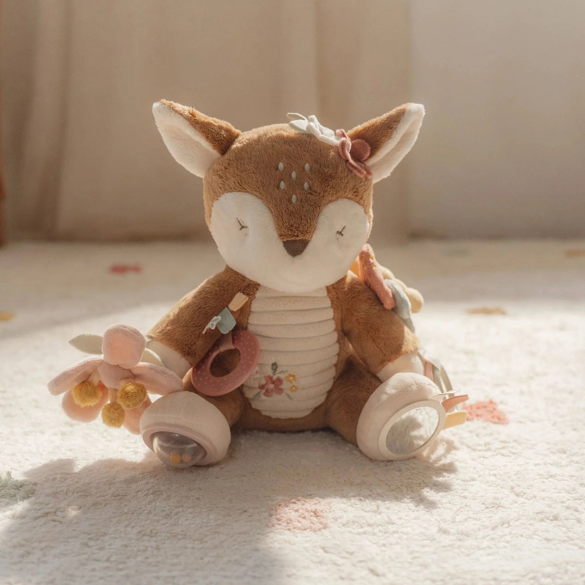 Peluche d'activités faon - Fairy Garden LITTLE DUTCH