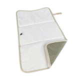 Matelas à langer Polka Dot Poppy Moss VERT – Pliable et Portable walking mum