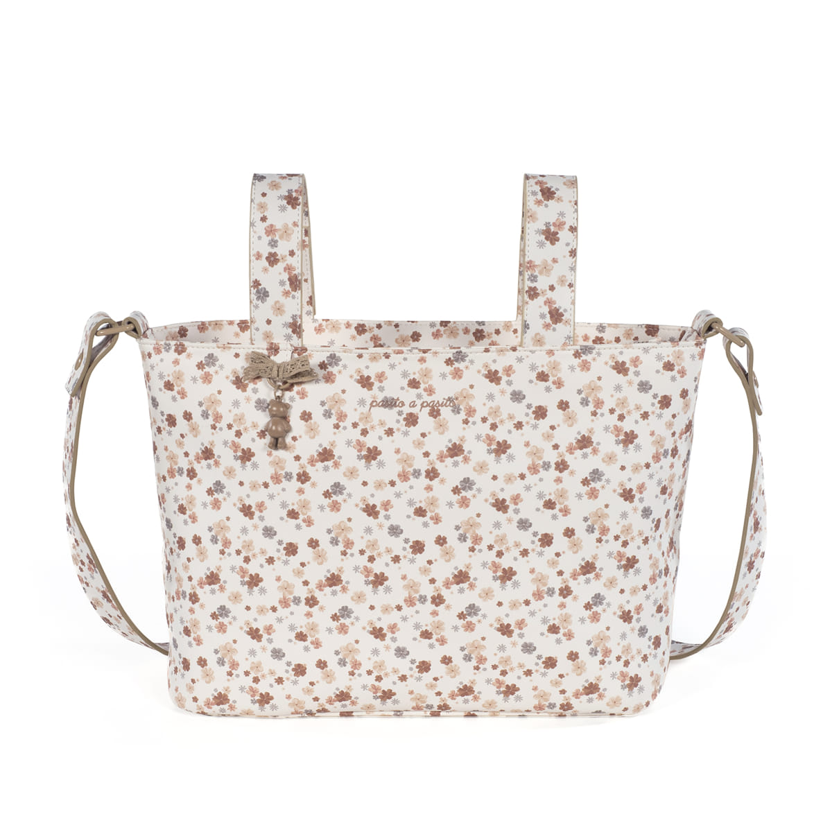Sac à langer crossbody Somerset – en éco-cuir avec poches et pochette thermique
