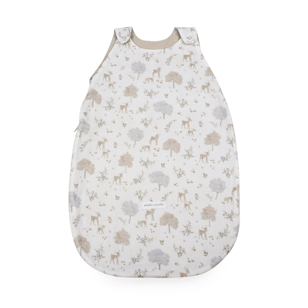 Gigoteuse été Nara –  coton 100 % mousseline, respirant et sécurisé