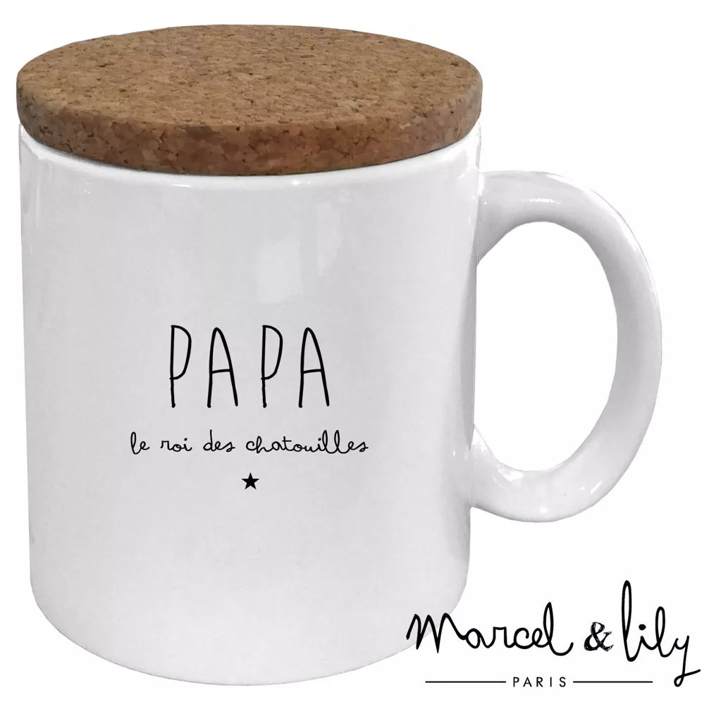 Mug Papa Le Roi des Chatouilles – Le cadeau parfait pour les papas !