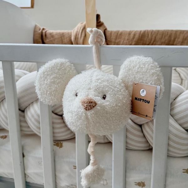 Peluche Musicale Souris TEDDY NATTOU