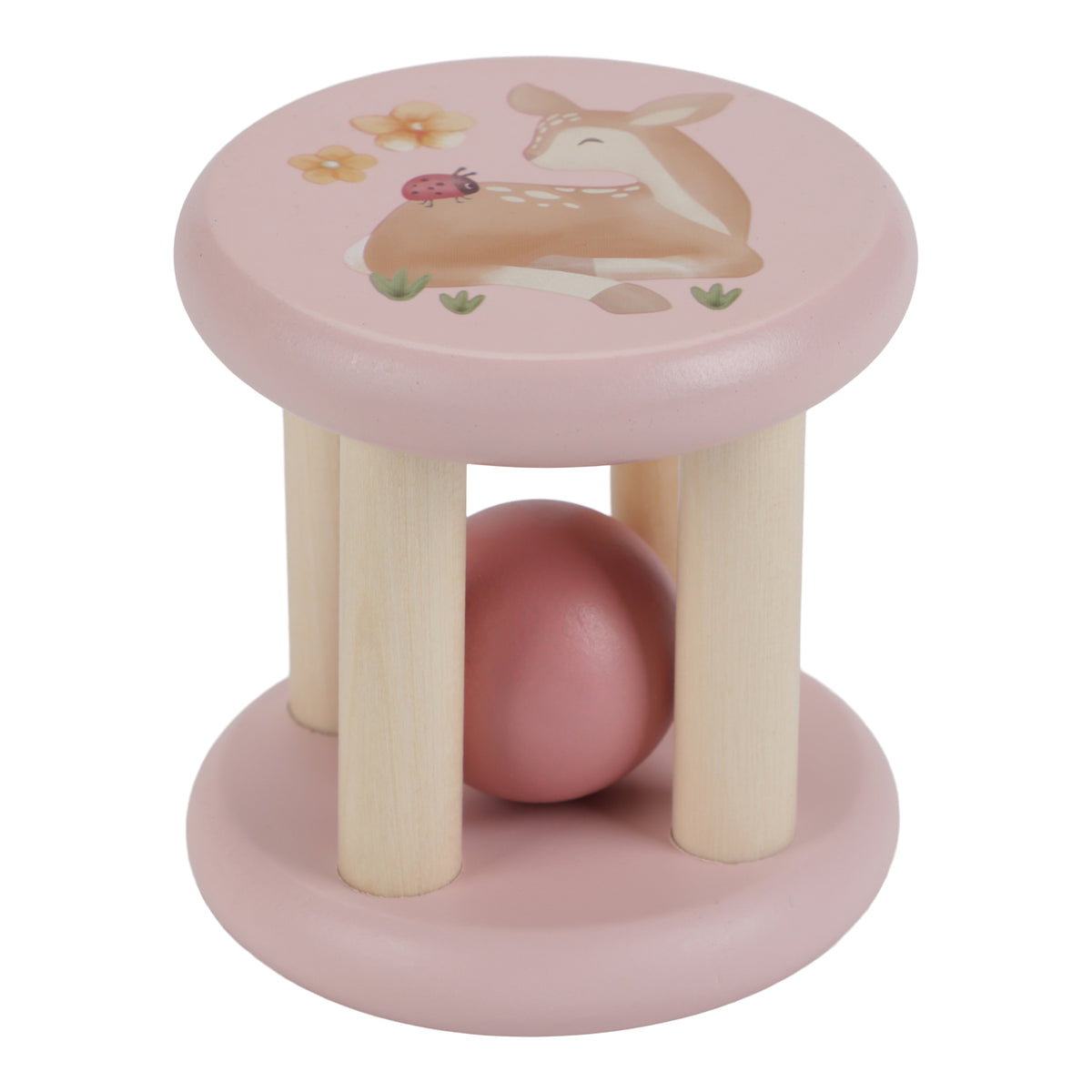 Hochet Roulant en Bois FSC – Fairy Garden