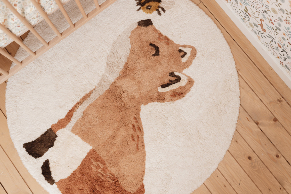Tapis - Renard - 110 x 110 cm LITTLE DUTCH