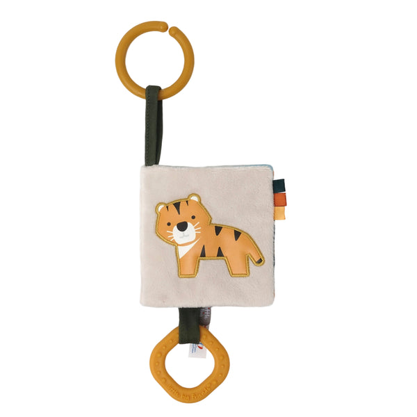 Livre Tissu Bébé – Jungle 🐒🌿