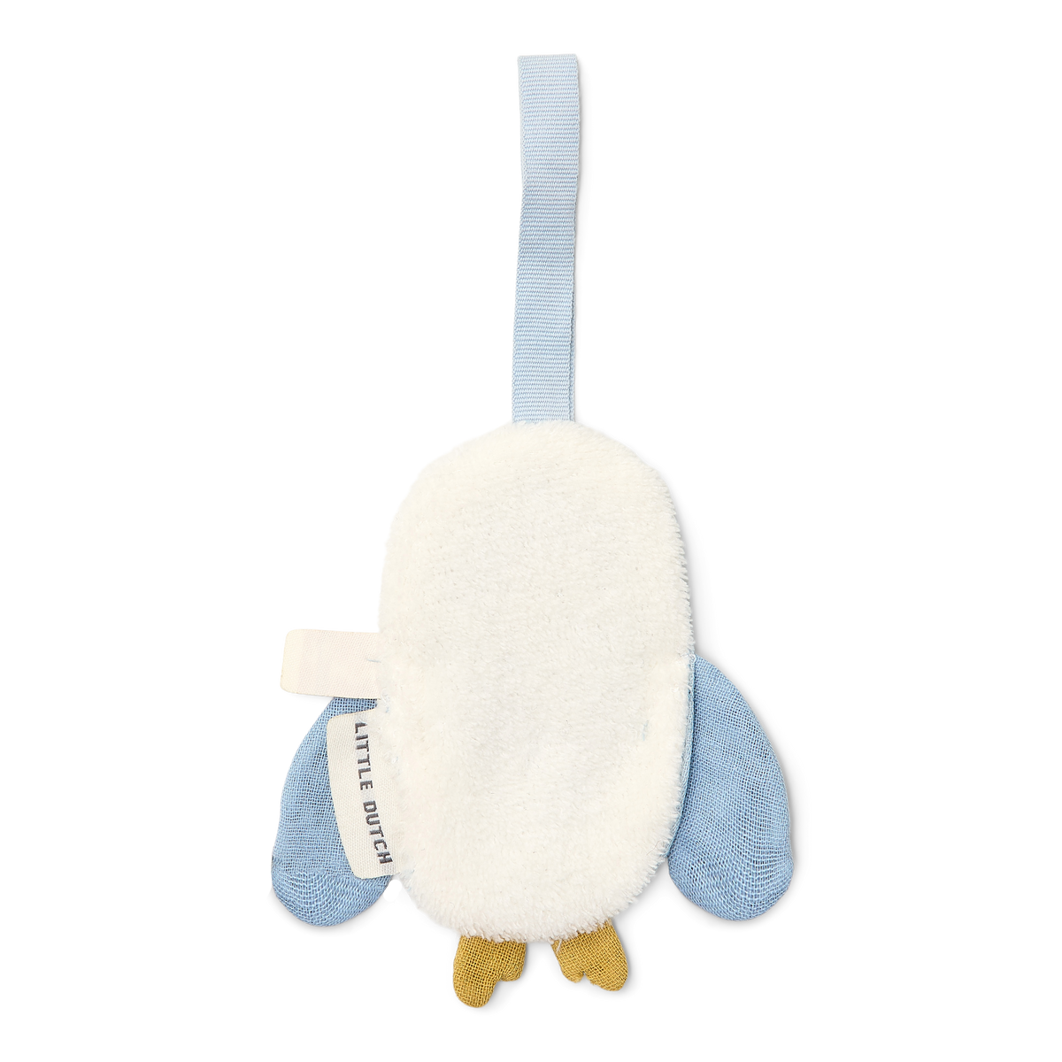Attache-tétine en gaze de coton – Chouette LITTLE DUTCH