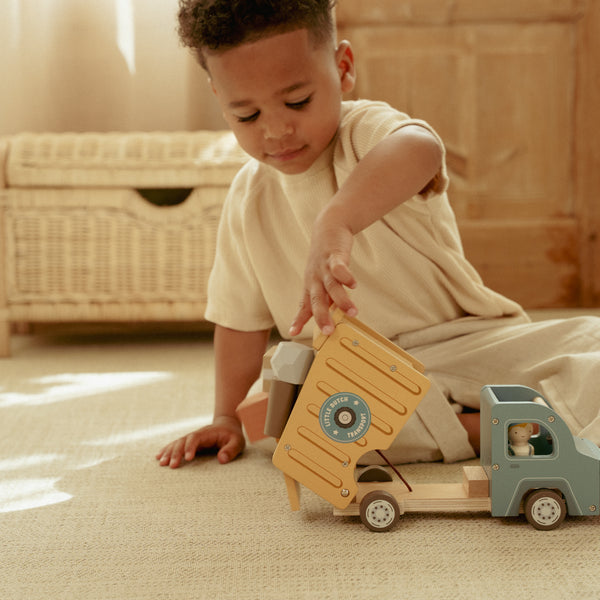 Camion-benne en Bois FSC – Jeu de Construction pour Enfant