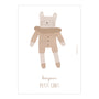 Carte “Doudou Chat” Rayures