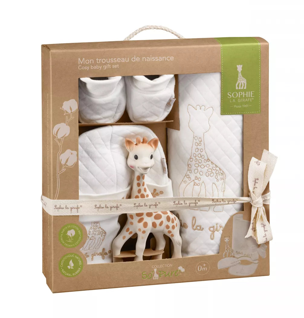 Mon trousseau de naissance So'pure Sophie la girafe