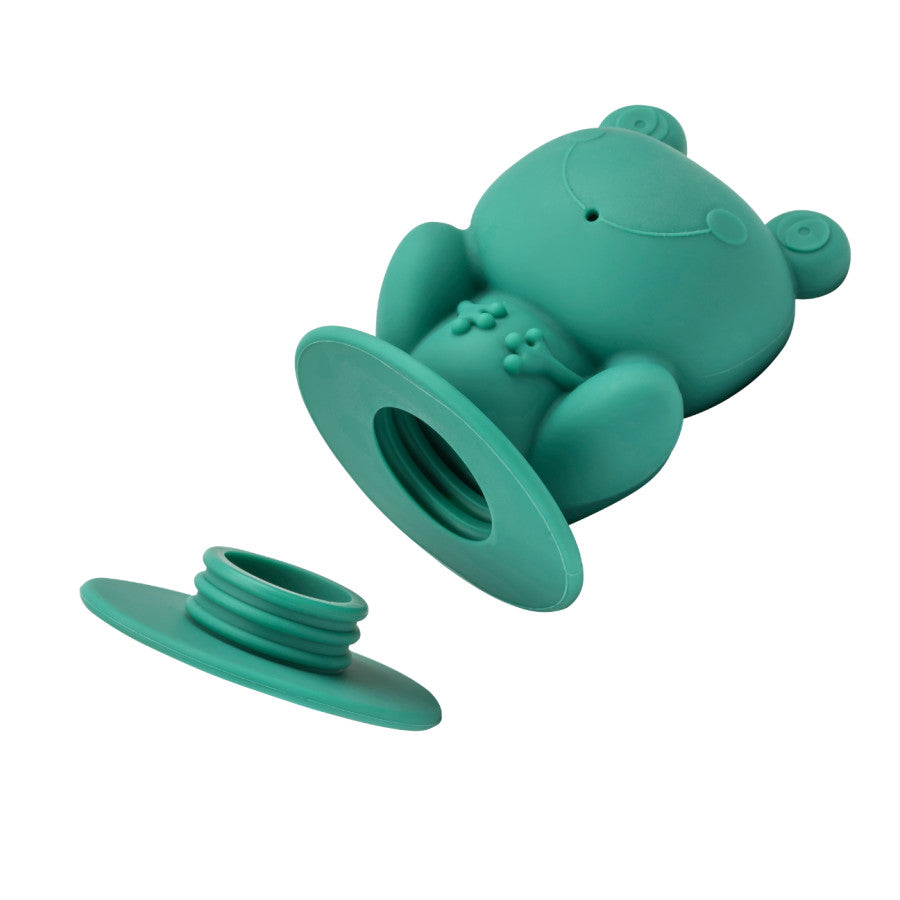 Jouets de bain bébé – Set 3 grenouilles en silicone
