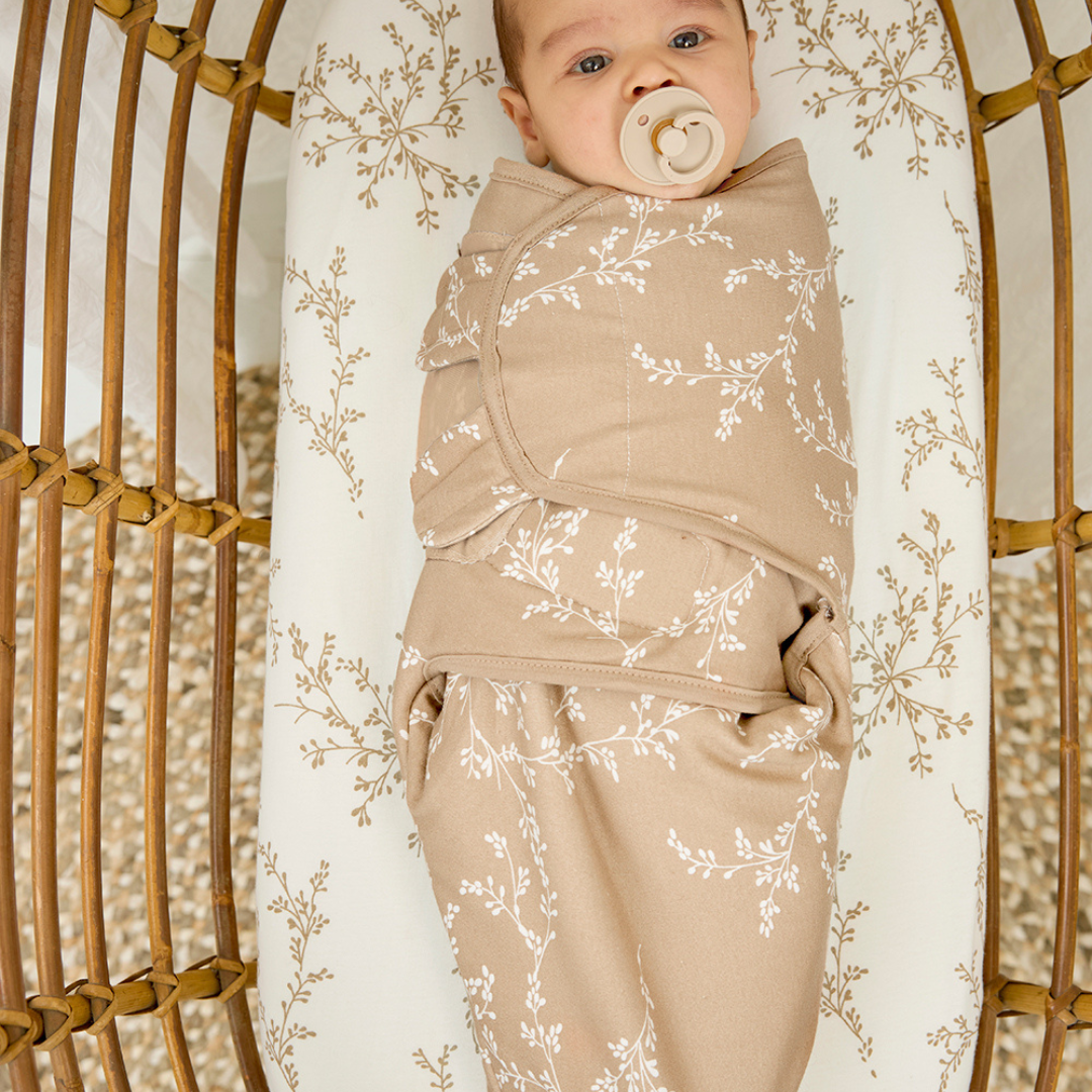 Emmaillotage Branches - sable - 0-3 mois - 2,0 TOG MEYCO BABY