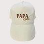 Casquette brodée Papa cool marron