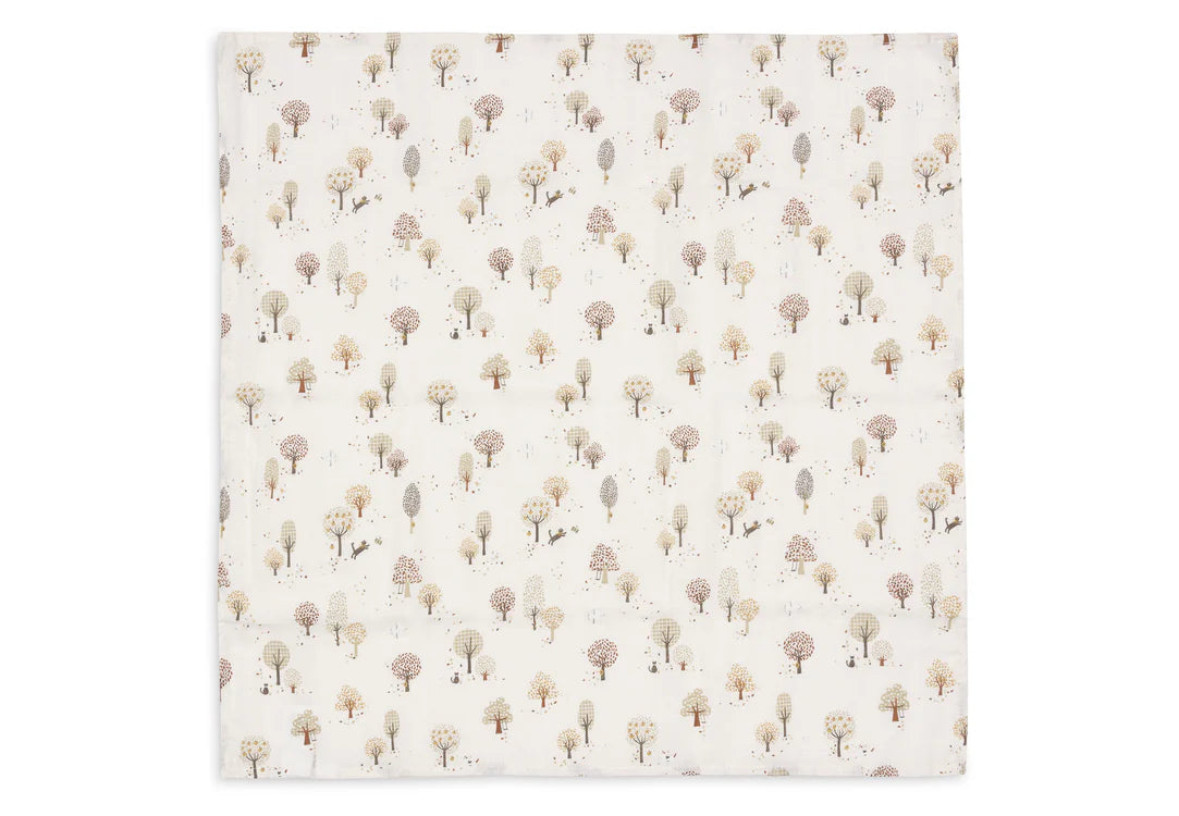 Lange Gaze de Coton Small 70x70cm - Tiny Park - 3 Unités