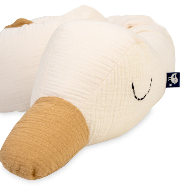 Tour de lit oie de Julius Zöllner, 180 cm de douceur certifiée OEKO-TEX®. Idéal pour protéger bébé et décorer la chambre avec tendresse.