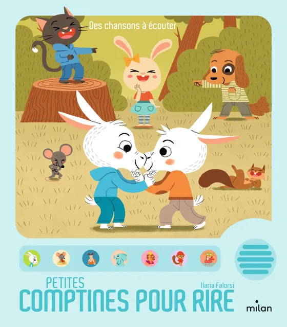 Petites comptines pour rire – Livre audio dès 1 an - Livre
