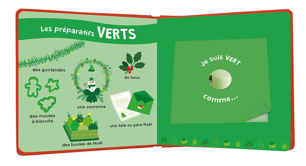 Mon Livre des Odeurs et des Couleurs Joyeux Noël