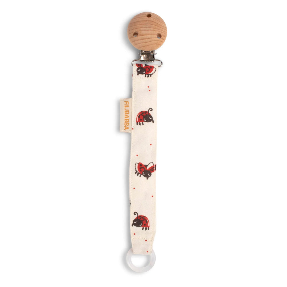 Attache-Tétine Lucky avec Clip en Bois – Filibabba 🤎 FILIBABA