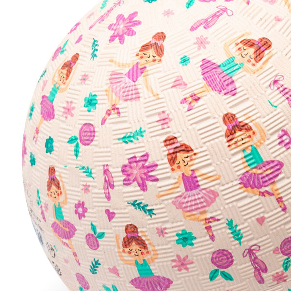Balle bébé ballerine en caoutchouc naturel – 13 cm ou 18 cm