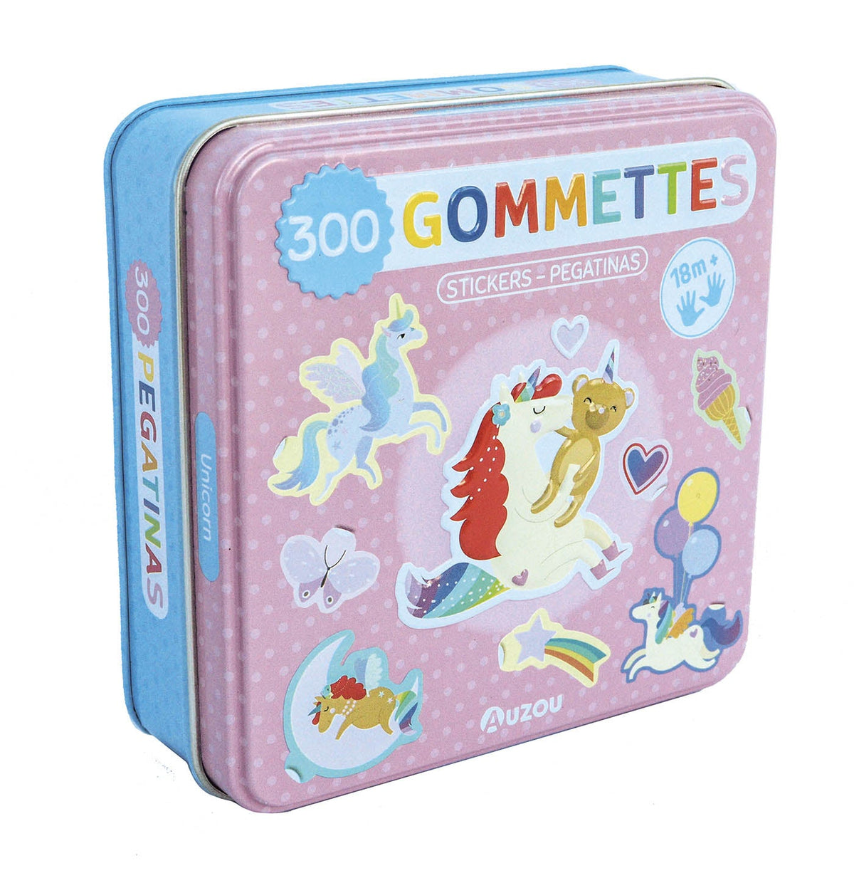 Boîte de Gommettes Licornes AUZOU