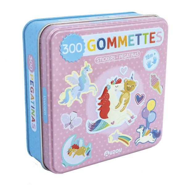 Boîte de Gommettes Licornes AUZOU
