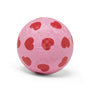 Ballon bébé cœurs rose 12 cm – balle enfant ludique