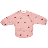 Bavoir à Manches Longues Cherry Soft Rose – Meyco Baby 🍒🌸 MEYCO BABY