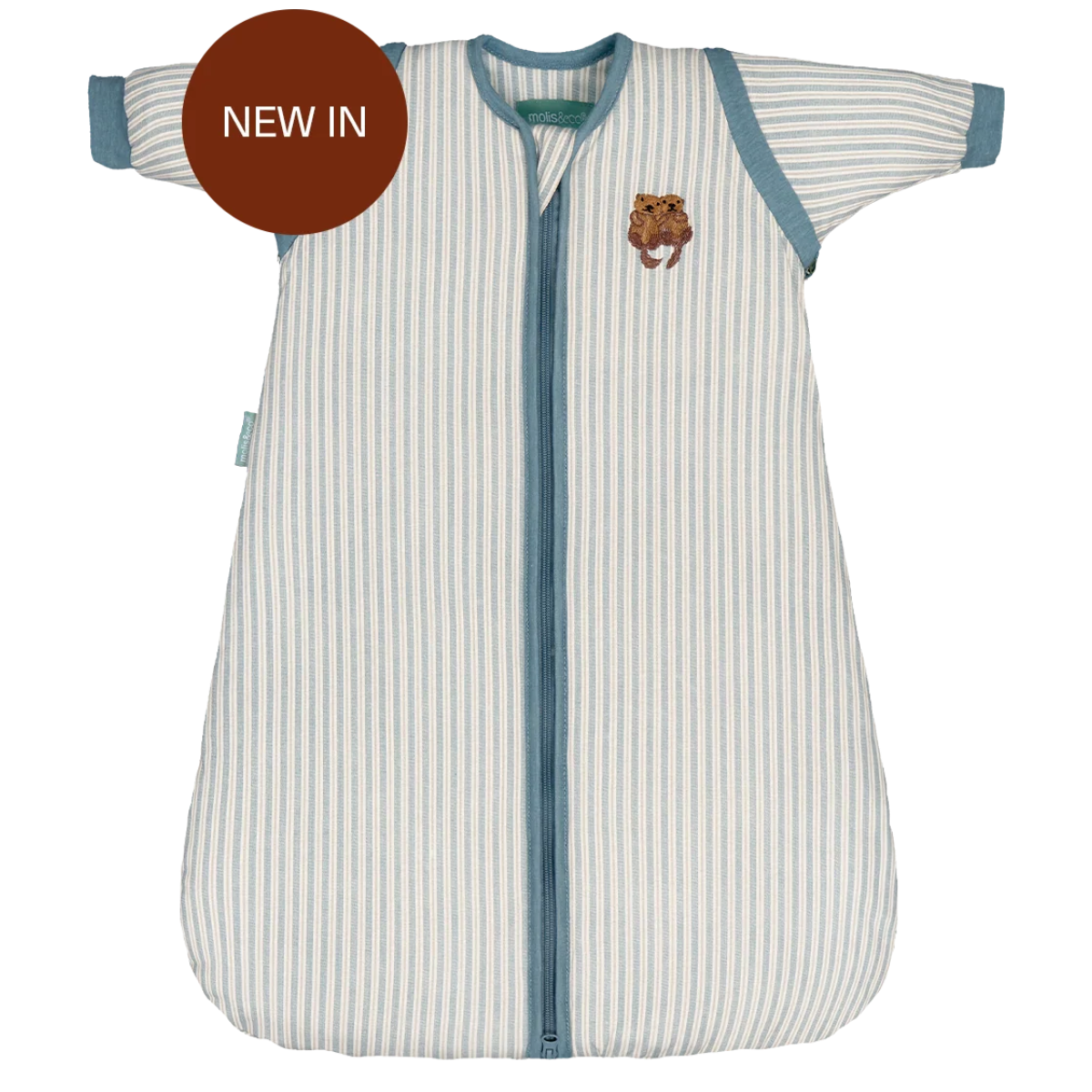 Gigoteuse bébé à manches Blue Stripes – TOG 2.5