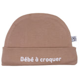 Bonnet Naissance “Bébé à croquer