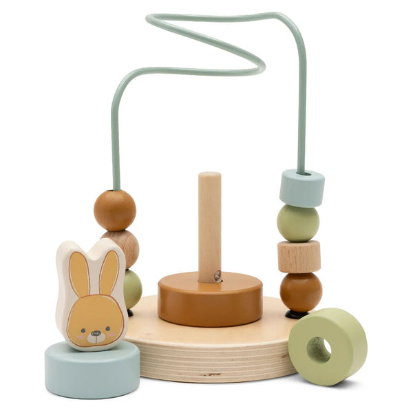Boulier spirale & jeu à empiler en bois Jollies – Dès 12 mois JOLLEIN