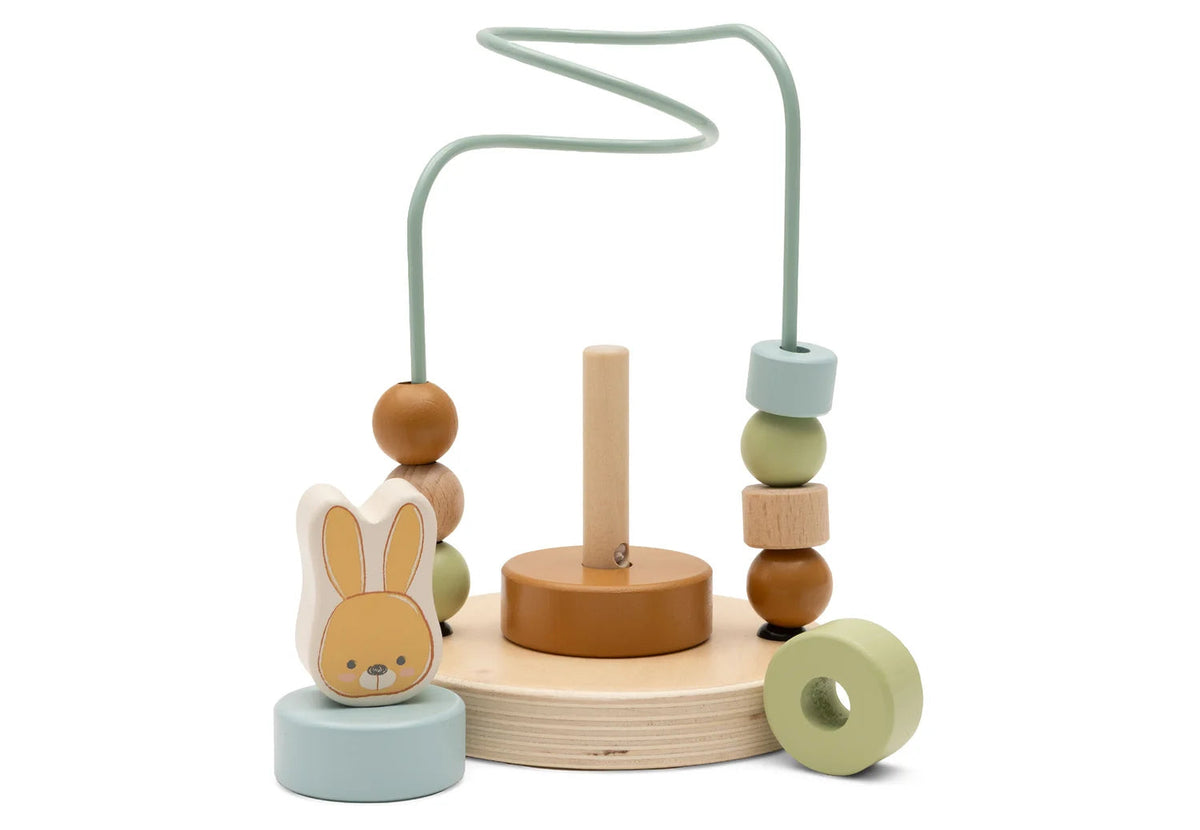 Boulier spirale & jeu à empiler en bois Jollies – Dès 12 mois JOLLEIN