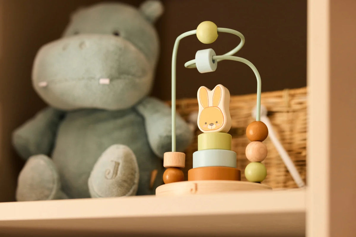 Boulier spirale & jeu à empiler en bois Jollies – Dès 12 mois JOLLEIN