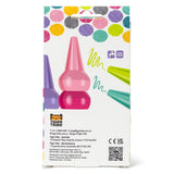 Crayons empilables Candy Colours : 8 crayons faciles à tenir pour enfants dès 2 ans. Idéal pour premiers coloriages et développement motricité fine.