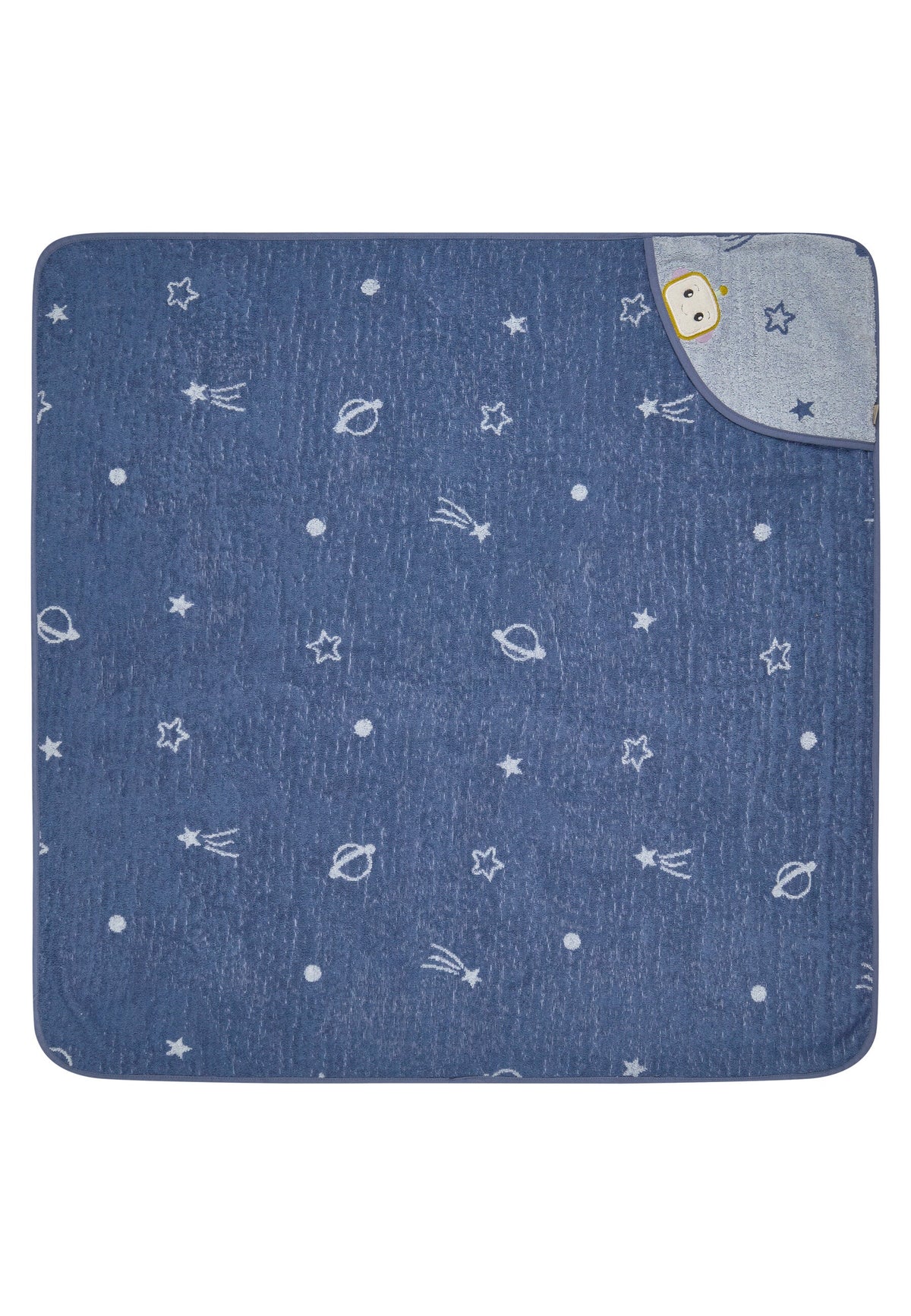 Cape de bain bébé Espace – 100 × 100 cm STERNTALER