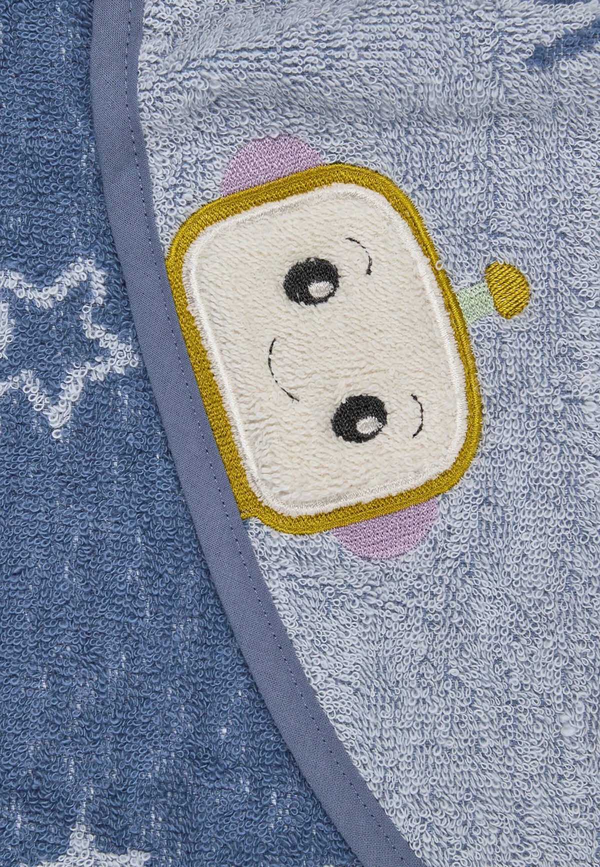 Cape de bain bébé Espace – 100 × 100 cm STERNTALER