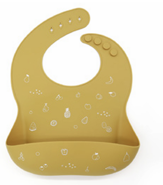 Bavoir silicone fruits - Mangue