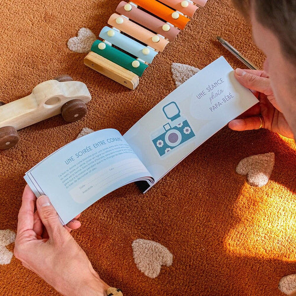 Carnet de Bons chéquier Jeune Papa OPARI