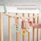 Chaîne de poussette Gina la Girafe 17 cm – Nattou 🦒 NATTOU