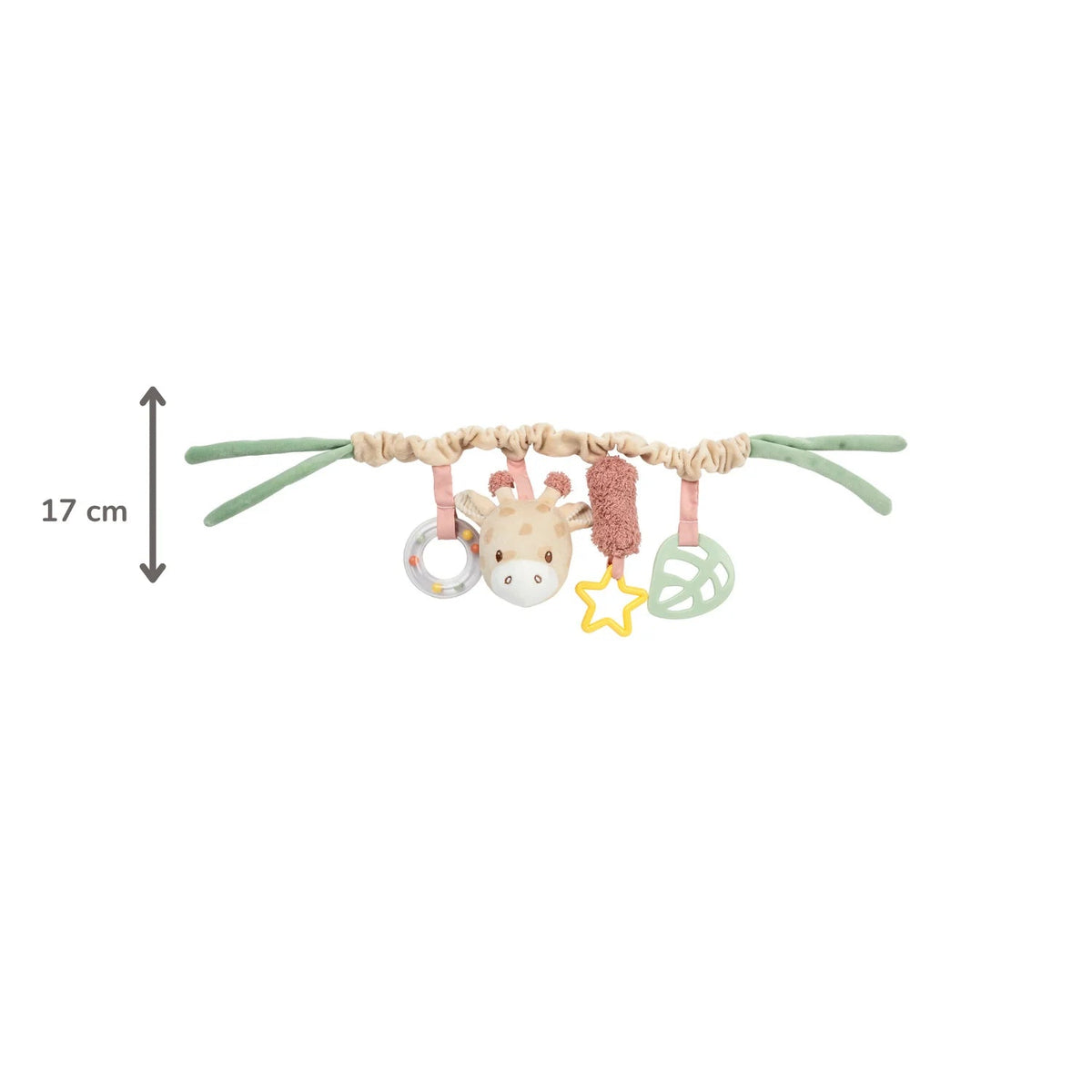 Chaîne de poussette Gina la Girafe 17 cm – Nattou 🦒 NATTOU