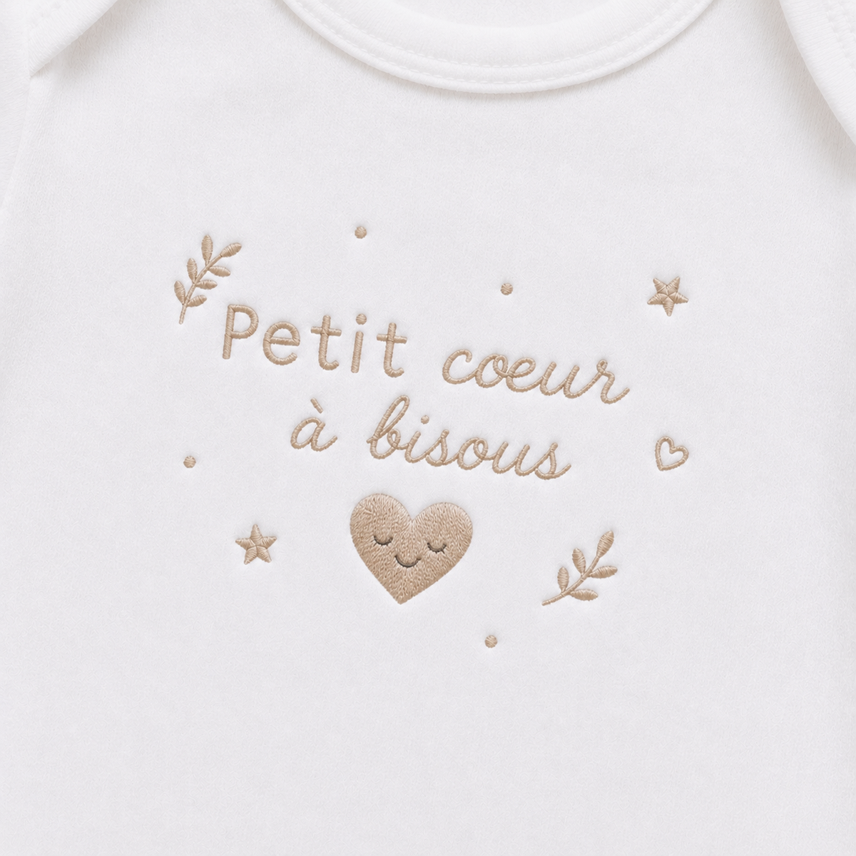 Bodie bébé 9 mois petit coeur à bisous GMLB