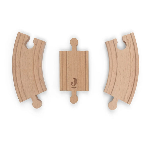 Circuit de train en bois Jollies – Dès 3 ans JOLLEIN