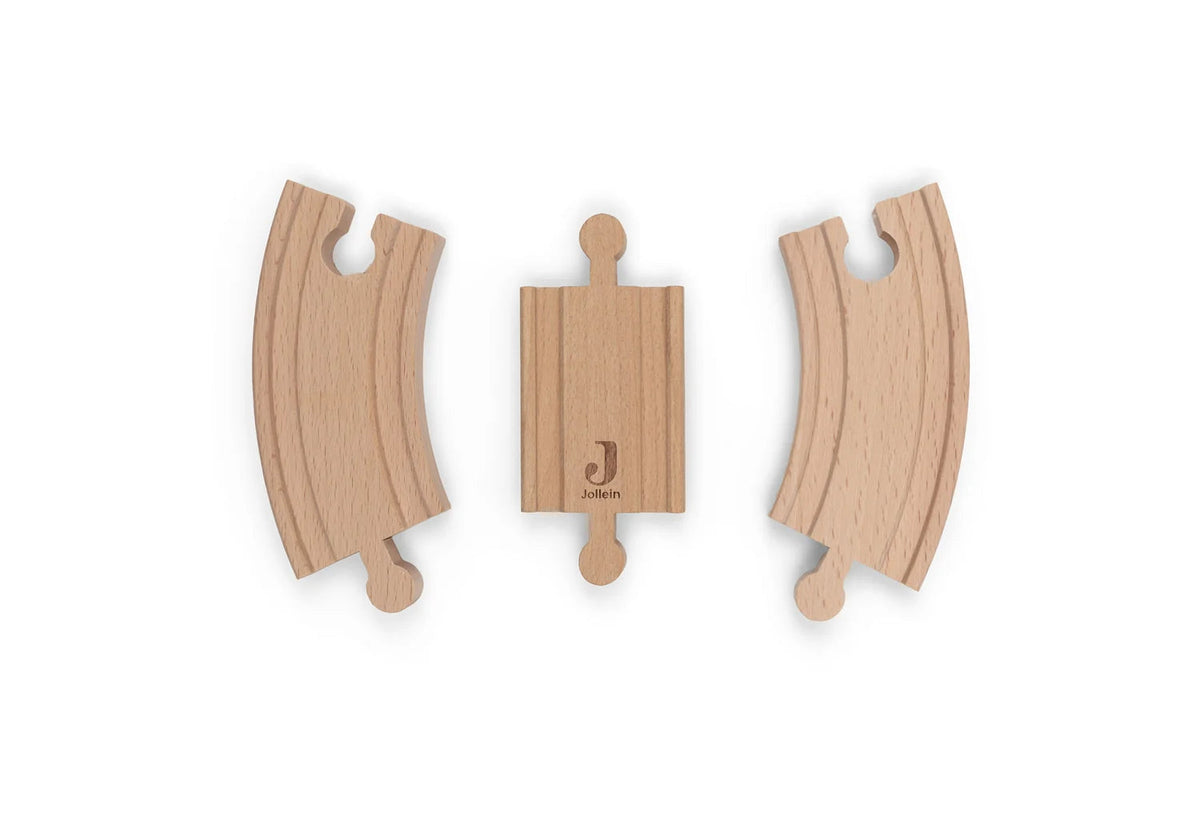 Circuit de train en bois Jollies – Dès 3 ans JOLLEIN