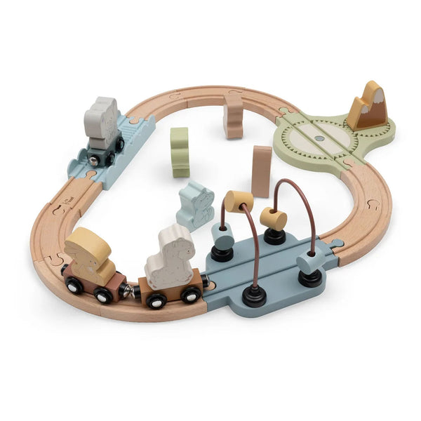 Circuit de train en bois Jollies – Dès 3 ans JOLLEIN