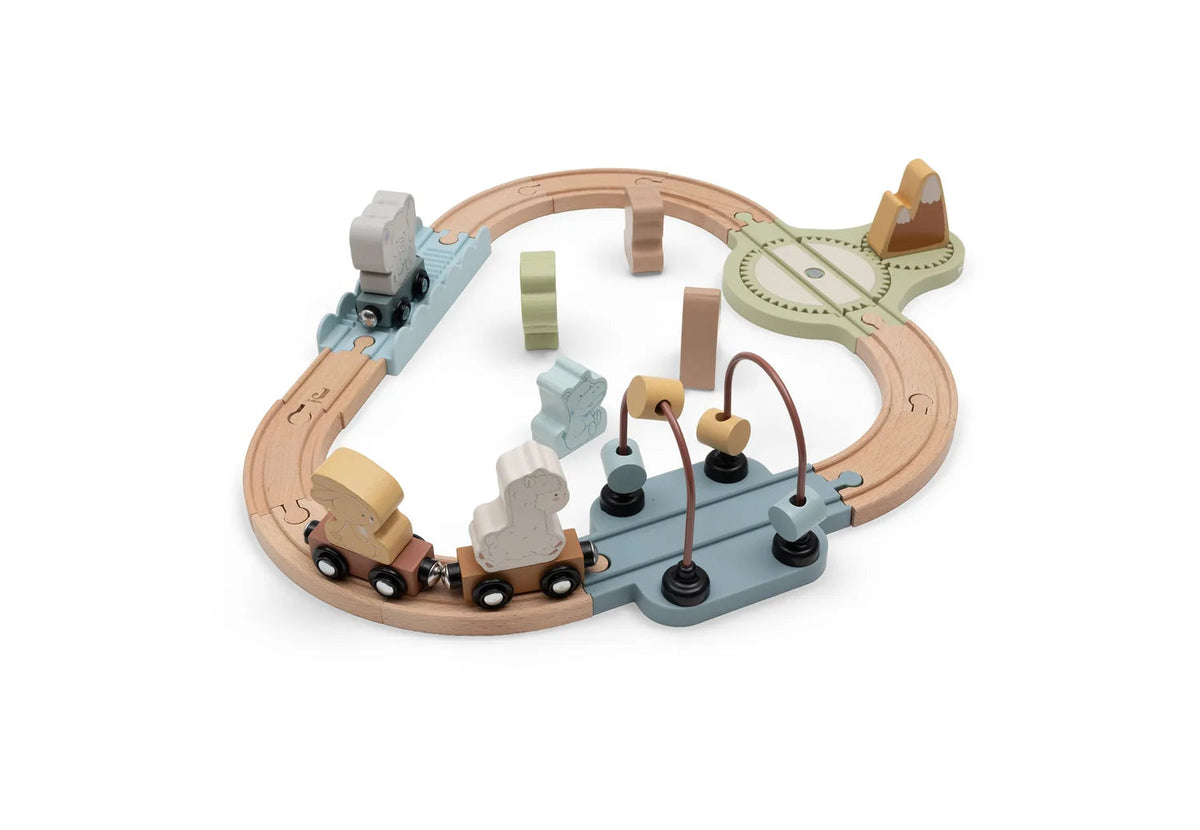 Circuit de train en bois Jollies – Dès 3 ans JOLLEIN