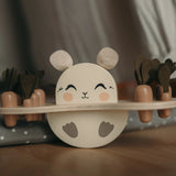 Offrez à votre enfant l’Échelle de Lapin 🐇, un puzzle en bois Montessori sûr et éducatif pour développer motricité, équilibre et créativité dès 3 ans.