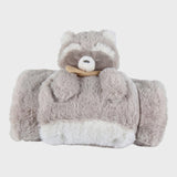 Doudou couverture Raku le Raton Laveur en Veloudoux® – Noukie's – Dès la naissance NOUKIES