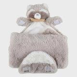 Doudou couverture Raku le Raton Laveur en Veloudoux® – Noukie's – Dès la naissance NOUKIES